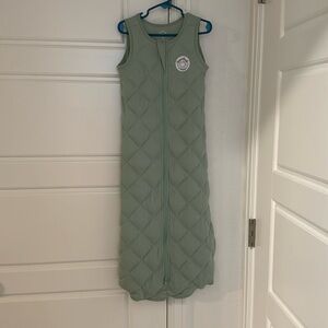 Dreamland weighted sleep sac. Color Sage. Size Large 12-24m. Never worn
